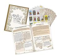 Cuaderno de tarot místico - Ritual, diario de reflexión de meditación, planificador de registro del horóscopo, diario de práctica espiritual | Cuaderno de tarot místico para tarot diario organizado