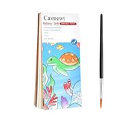 Cuaderno de trabajo de acuarela, juego de libros de trabajo de pintura de acuarela para niños, suministros de cuaderno de bocetos, bloc de dibujo para actividades de verano pequeñas para niños y