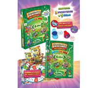 NOBRAND Cuaderno de Vacaciones Juega y Aprende Superthings Guardians of Kazoom para 5 años