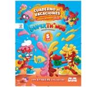 Cuaderno de Vacaciones juega y aprende Superthings Legends para 5 años