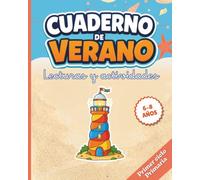 Cuaderno de verano 1º y 2º de Primaria: Lecturas, actividades y juegos para repasar en verano y seguir aprendiendo (Activa tu mente en verano)