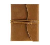 cuaderno de viaje, Diario creativo retro con correa de cuero A6 for estudiantes, viajeros, escritores, oficinas y escuelas.(C,A6)