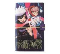Grupo Erik Cuaderno de viaje Jujutsu Kaisen - Diario de viaje (Travel Journal : Cuero sintético) | Diario personal : Libreta pequeña de bolsillo, 19,6x12 cm