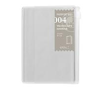 Cuaderno de viajero Midori (Refill 004) con cremallera, tamaño de pasaporte