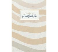 Cuaderno De Vocabulario: Libro de Vocabulario con índice Alfabético para almacenar muchas palabras nuevas, Libreta de vocabulario para completar, para ... idioma extranjero rápidamente, Formato Din A5