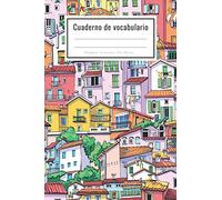 Cuaderno de vocabulario: Un libro de vocabulario para escribir hasta 2300 palabras | 2 columnas | 100 páginas | DIN A5 | Lindo kawaii