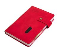 Cuaderno del planificador de eventos, Bloc de notas de cosas que hacer - Diario planificador mensual de cuero PU | Bloc de notas planificador de 365 días, libro planificador de eventos para trabajo, e