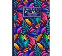 Cuaderno del Profesor 2024/2025: Organizador semanal y mensual | 12 meses | planificador una semana en dos páginas | año escolar 2024 2025 | seguimiento de estudiantes | agenda profesora regalo