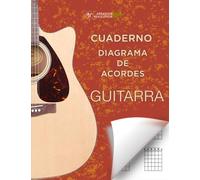 Cuaderno Diagrama de Acordes de Guitarra: Tamaño grande | 20 diagramas por página | 100 páginas numeradas y Índice