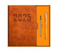 Cuaderno diario A5 2025, 2025, diario A5 para negocios y escuela, organizador de establecimiento de objetivos, planificador de inicio en cualquier momento, de programación para el hogar