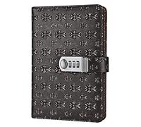 cuaderno, Diario personal de negocios cuero con código bloqueo(B)