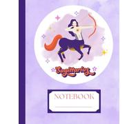 Cuaderno Diario personalizado de Sagittarius para niñas - 120 páginas:: Regalos personalizados para niñas, adolescente, mujeres, amigas, compañeros ... con signos del zodíaco bonitos y femeninos.