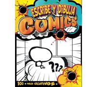 Cuaderno Dibujo Niños: Haz Tu Historia Con Plantillas de Cómics | Escribir Y Dibujar Libros Gráficos Para Niñas