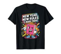 Cuaderno Divertido de Regreso a la Escuela Año Nuevo Mis Reglas Camiseta