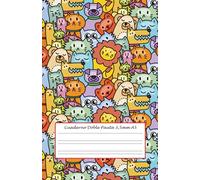 Cuaderno Doble Pauta 3,5mm a5: cuaderno doble linea sin espiral a5 - 50 Hojas - 100 Páginas - libreta a5 rayas tapa blanda - libreta infantil pequeña - cuaderno escolar a5 - libretas bonitas pequeñas