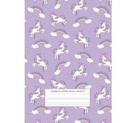 Cuaderno Doble Pauta 3mm A4: libretas doble pauta 3mm - 50 hojas - 100 páginas - cuaderno a4 doble pauta 3mm - cuaderno doble raya a4 - cuadernos ... bonitos a4 tapa blanda - libretas unicornio
