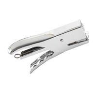 Cuaderno ergonómico de metal de gran capacidad de hojas para folletos, organización de documentos, cuaderno de trabajo portátil