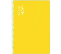 Cuaderno ESCOLOFI 5 Unidades Amarillo Cuarto 50 Hojas