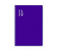 Cuaderno ESCOLOFI 5 Unidades Violeta Cuarto 50 Hojas