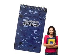 Cuaderno Escribe bajo la lluvia, Cuaderno de papel impermeable | Cuadernos de diarios impermeables - Cuadernos de viaje portátiles, cuaderno de campo con de 50 páginas para la escuela
