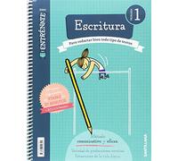 CUADERNO ESCRITURA SERIE ENTRENATE 1 PRIMARIA - 9788468014845 (ENTRENATE/COMPETENCIA)