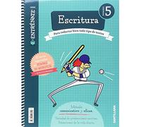 CUADERNO ESCRITURA SERIE ENTRENATE 5 PRIMARIA - 9788414113615 (ENTRENATE/COMPETENCIA)