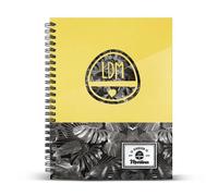 Cuaderno Espiral A5 Karactermania La Diversión De Martina 120h Cuadro 5mm 6 Taladros