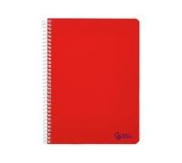 Cuaderno espiral a5 smart tapa blanda 80h 75gr cuadro 4mm con margen colores surtidos unidad