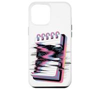 Cuaderno Espiral Glitch Estética Retro Bloc de Notas Estátic Carcasa para iPhone 12 Pro Max