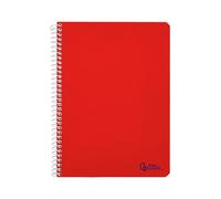 Cuaderno espiral liderpapel A5 smart tapa blanda 80h 75gr rayado nº46 color aleatorio -unidad-.
