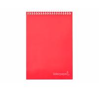 CUADERNO ESPIRAL LIDERPAPEL BOLSILLO DIECISEIAVO APAISADO WITTY TAPA DURA DURA 80H 60 GRCUADRO 4 MM COLORES STDOS.