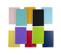 Liderpapel CUADERNO ESPIRAL CUARTO WITTY TAPA DURA 80H 75GR CUADRO 3MM CON MARGEN COLORES SURTIDOS
