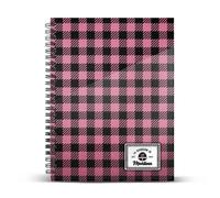 Cuaderno Espiral MARTINA Pink, Din-A5 Cuadros 5 mm.