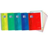 Cuaderno espiral oxford ebook 5 tapa extradura din a4+ 120 h cuadricula 5 mm colores surtidos touch