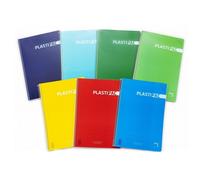 Cuaderno Espiral PACSA Plastipac, 4º 80H Tapa Plástico Milimetrado