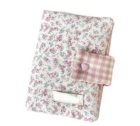 Cuaderno estético con estampado floral, diario con patrones florales, blocs de notas diarios, papelería, blocs de notas, patrones estéticos de impresión diaria