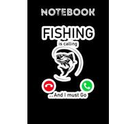 Cuaderno Fishing is Calling: cuaderno de registro de pesca (edición francesa)