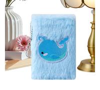 Cuaderno genérico Mini - Diario de Manta Suave y Linda de Peluche - Bloc de notas de bolsillo | Para, mujeres, trabajo, estudio, casa, oficina, colegio, viajes, cumpleaños, vacaciones