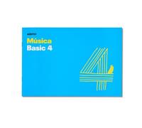 Cuaderno grapado de musica additio basic 4 m04/ 4 pentagramas/ 20 hoja