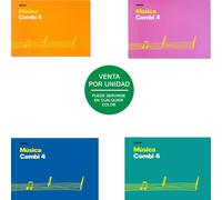 Cuaderno grapado de musica additio combi 4 m45/ 4 pentagramas/ 48 hoja