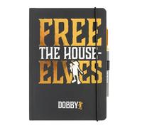 Erik Cuaderno Harry Potter Dobby A5 – Tapa dura, 192 págs, hojas blancas, con boli y marcapáginas