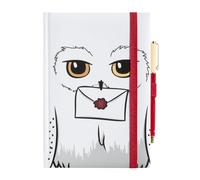 Grupo Erik Cuaderno Harry Potter A5 con Boli, Hedwig - Harry Potter regalos | Cuaderno A5 puntos : Diario personal - Cuadernos tapa dura con marcapáginas, 192 págs