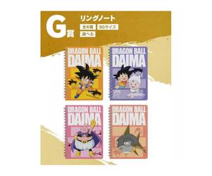 Cuaderno ichiban kuji dragon ball daima premio g 1 unidad aleatoria