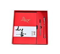 Cuaderno inalámbrico Happy Year of the Horse Business Office Simple Personality -A5 Happy Notebook [4 piezas]