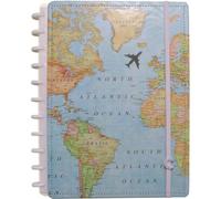 Cuaderno inteligente grande ci x gocase mapa mundi 280x215 mm