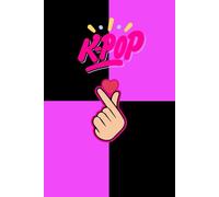CUADERNO K POP: Libreta KPOP Fechada para Fans | Contiene 100 Páginas y 6" X 9" de Tamaño