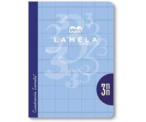 Cuaderno Lamela 1/4 50 hojas Cuadricula 3mm