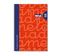 Cuaderno Lamela Rojo A4 5 Unidades