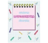 Cuaderno lecoescritura divertida: Cuaderno de actividades de escritura y lectura divertida para niños de entre 4 y 7 años de edad.