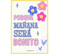 Cuaderno /Libreta A4 (120 páginas) hojas cuadrícula; Mañana será bonito; Karol G; Regalos originales: Reaggenote